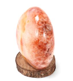 Gorgeous Natural Red Carnelian Agate Quartz Section