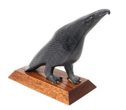 Native American Inuit Stone Eagle Sculpture
