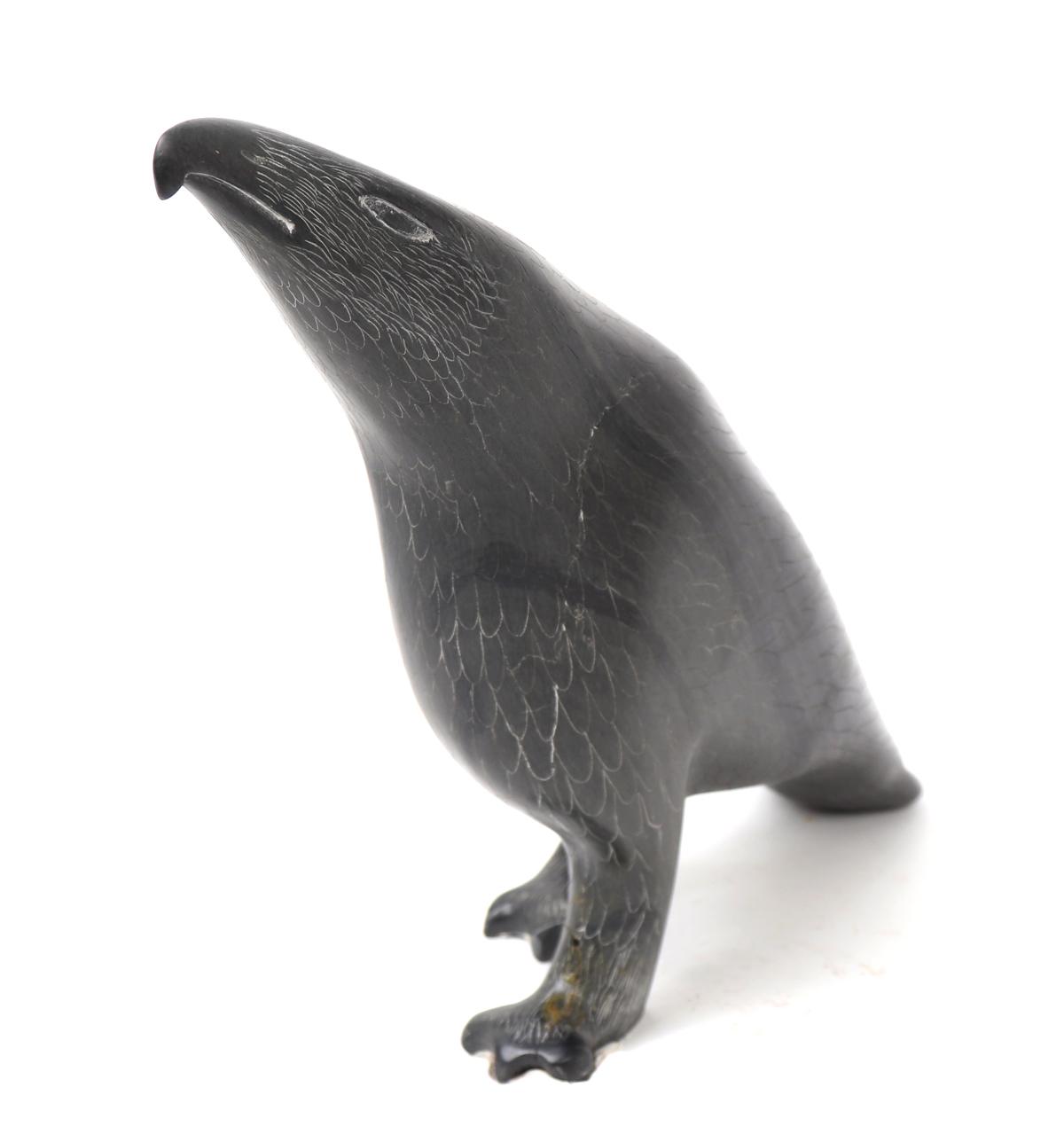 Native American Inuit Stone Eagle Sculpture