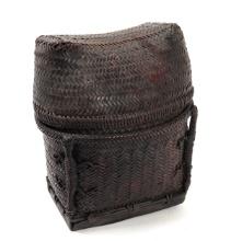 Filipino Rattan Back Pack with Lizards