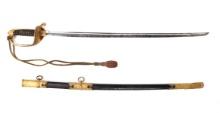 Japanese Gilt Petty Officers Sword & Scabbard