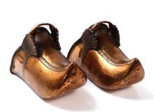 Lovely Early Pair of Peruvian Brass Stirrups