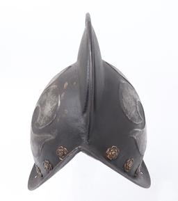 Munich Town Guard Morion Helmet, 17th C. Style