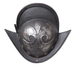 Munich Town Guard Morion Helmet, 17th C. Style