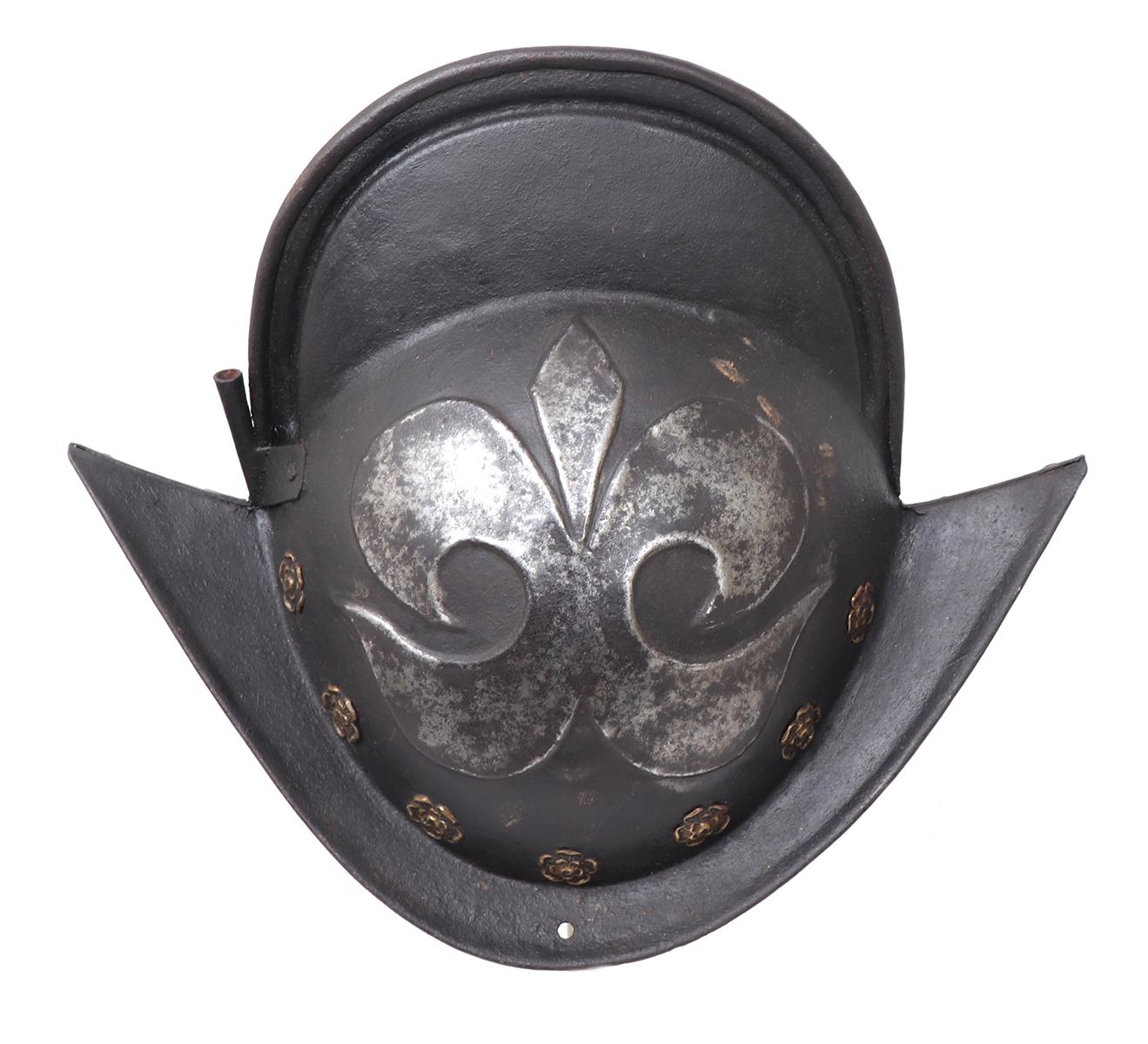 Munich Town Guard Morion Helmet, 17th C. Style