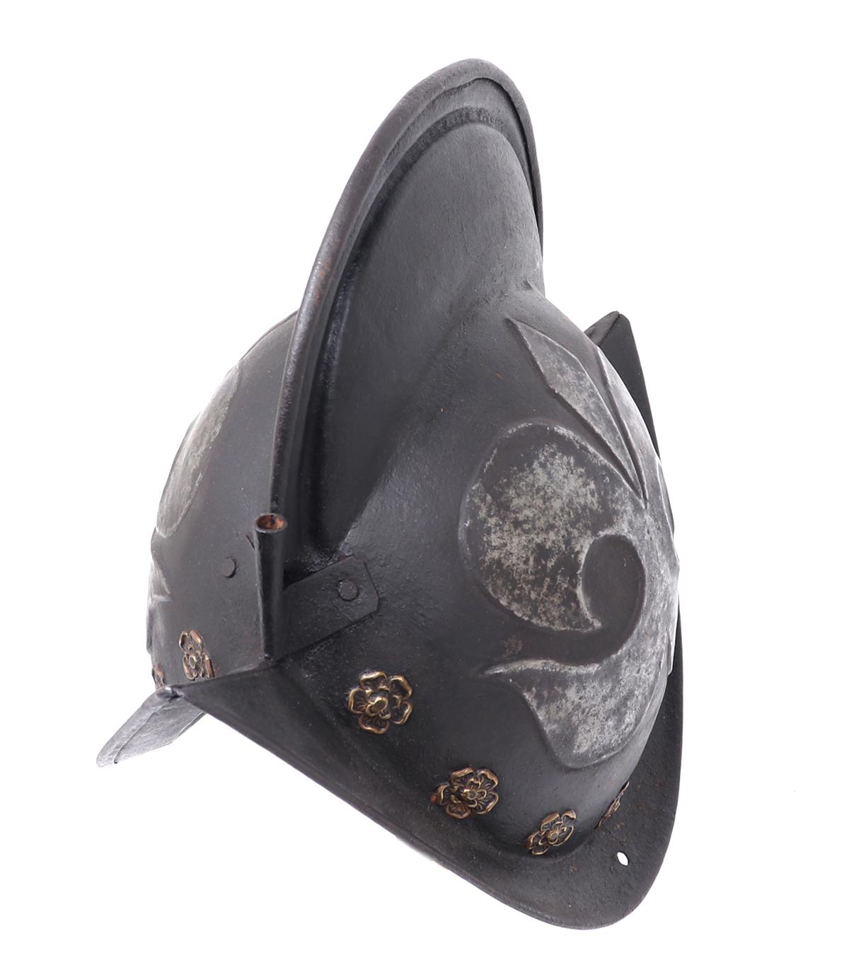 Munich Town Guard Morion Helmet, 17th C. Style