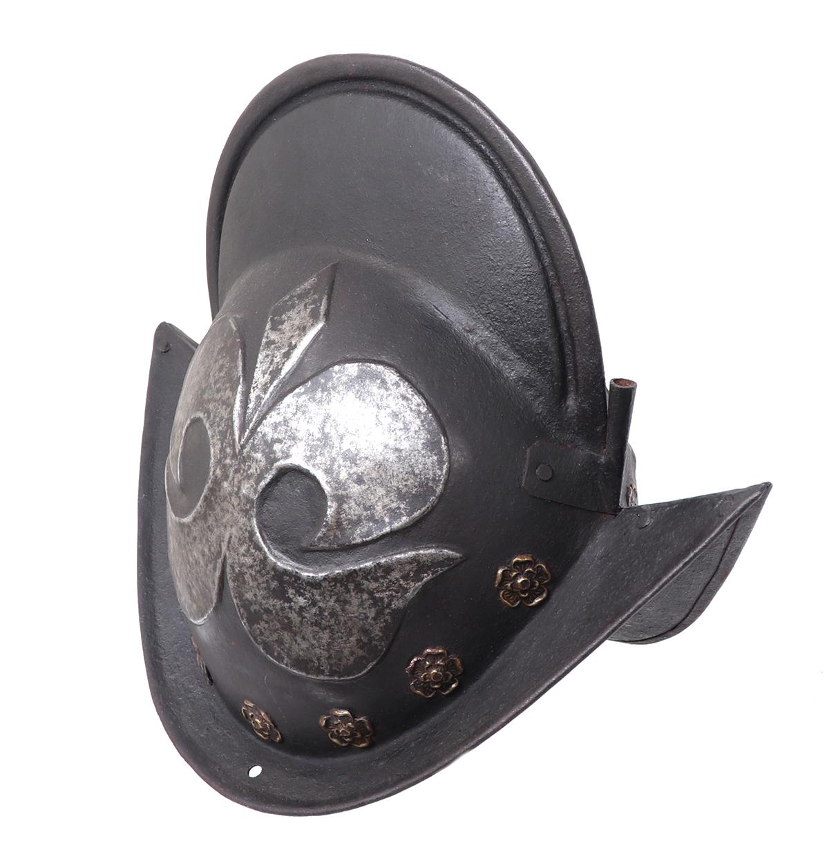 Munich Town Guard Morion Helmet, 17th C. Style