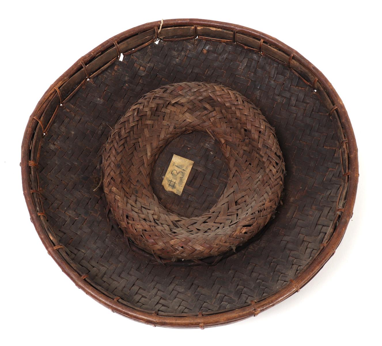 Filipino Salakot, Rattan and Bamboo