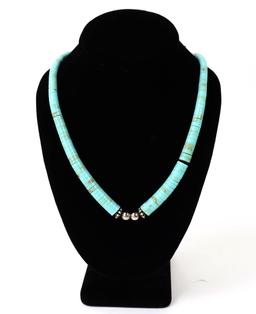 Gorgeous Native American Turquoise Necklace