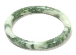 Trio of Chinese Marble Stone Bangles