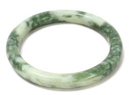 Trio of Chinese Marble Stone Bangles