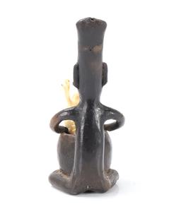 Pre-Columbian Style Figure with Resin Skeleton
