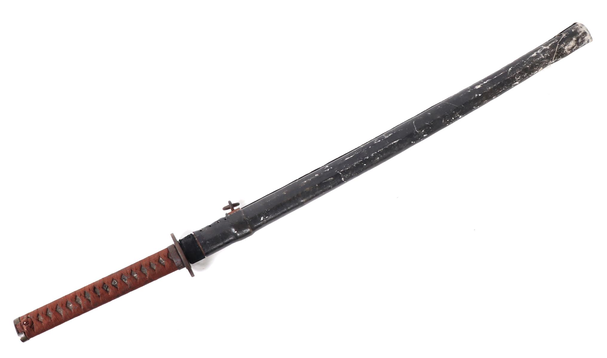 Japanese Samurai Sword, Signed Koto Blade