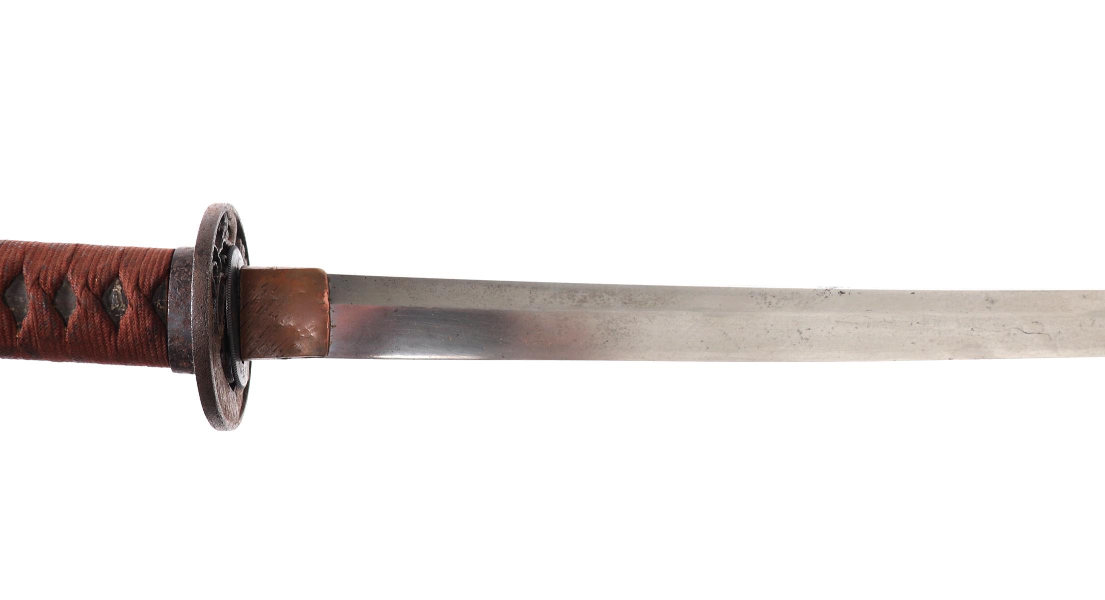 Japanese Samurai Sword, Signed Koto Blade