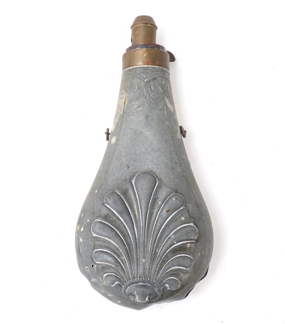 Copper & Brass Black Powder Flask