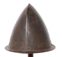 Italian Cabasset Helm w/ Papal Arsenal Mark