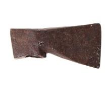 Heavy Iron Axe Head, circa 1850s