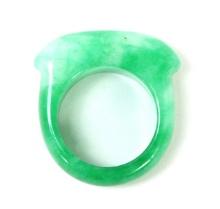 Chinese Green Jade Style Ring