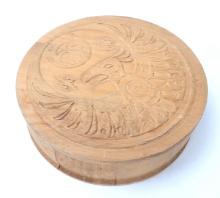 NWC Wood Carved Haida Box