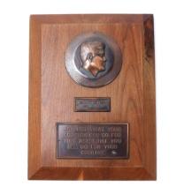 Commemorative John F. Kennedy Plaque