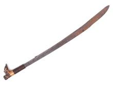 Antique Dayak Headhunters Sword