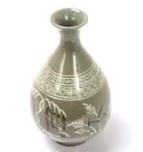 Gorgeous Korean Celadon Glazed Vase