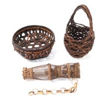 Group of Filipino Baskets and Fish Trap