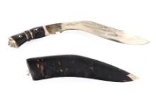 Indian Kukri Dagger & Sheath