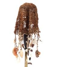 Womans Rattan & Shell Wedding Veil