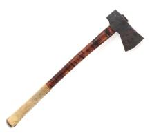 Mountain Man Belt Hatchet, Leather Handle