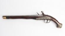 Ornate Ottoman Flintlock Pistol, C.1799