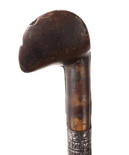 Ottoman Yataghan Sword w/ Scabbard
