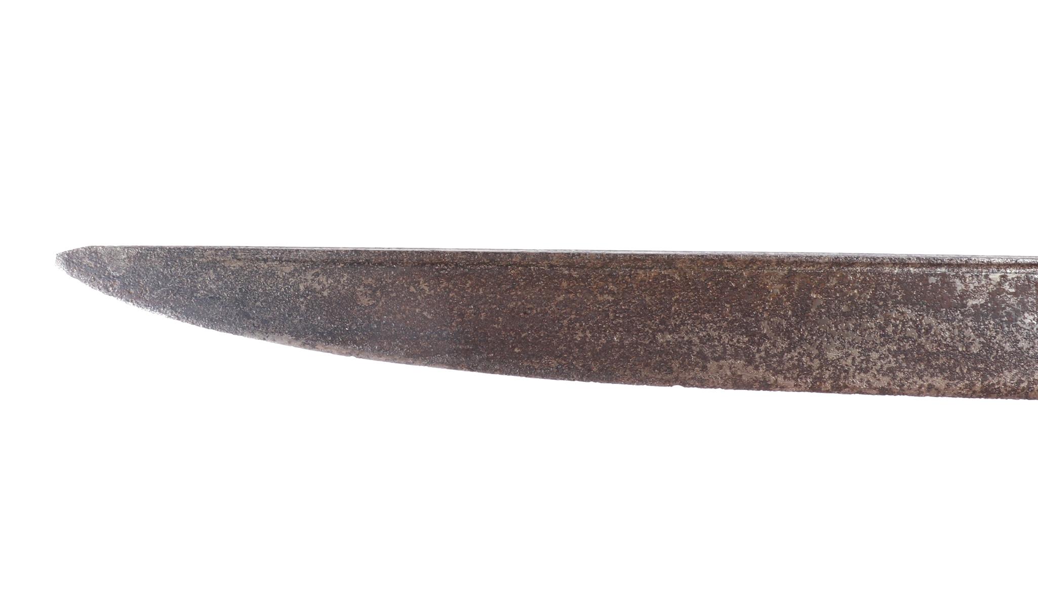 Ottoman Yataghan Sword w/ Scabbard
