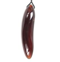 Gorgeous Raw All Natural Claw Amber Pendant