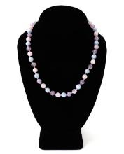 Beautiful Natural Amethyst Beaded Necklace