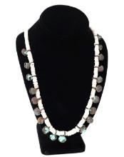 Shell Necklace w/ Brass Bells