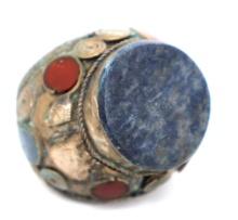 Lovely Turkish Nomad Tribe Ring, late 19th - early 20th century