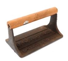 Cast Iron Bacon Press