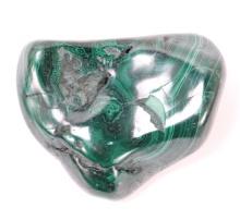 Gorgeous Polished Section of Malachite