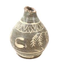 Lovely Korean Celadon Glazed Cosmetic Vase
