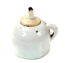 Fine Old Korean Ceramic Oil Lamp