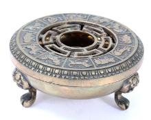 Chinese Bronze Calendar Incense Burner