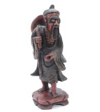 Chinese Cast Statue of a Fisherman