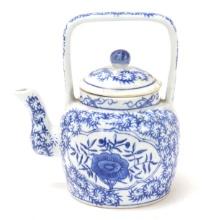 Chinese Porcelain Blue & White Teapot
