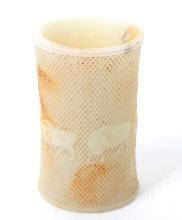 Chinese Hardstone Brush Washer, Bull Fight
