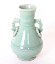 Beautiful Chinese Celadon Glazed Vase