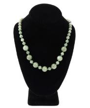 Lovely Chinese Light Green Jade Style Necklace