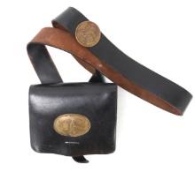 US Civil War Repro Belt & Pouch Set
