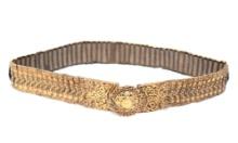 Brightly Gilt Balkan Caucasian Belt, 73 Panels