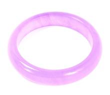 Gorgeous Bright Purple Chinese Jade Bangle